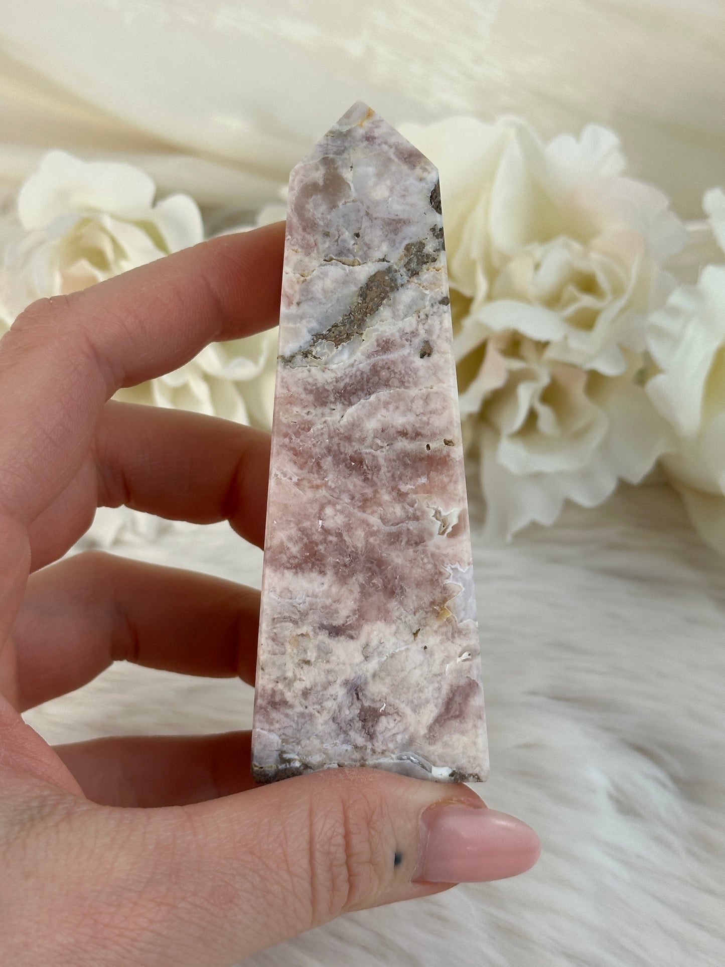 Pinker Amethyst Turm RK17