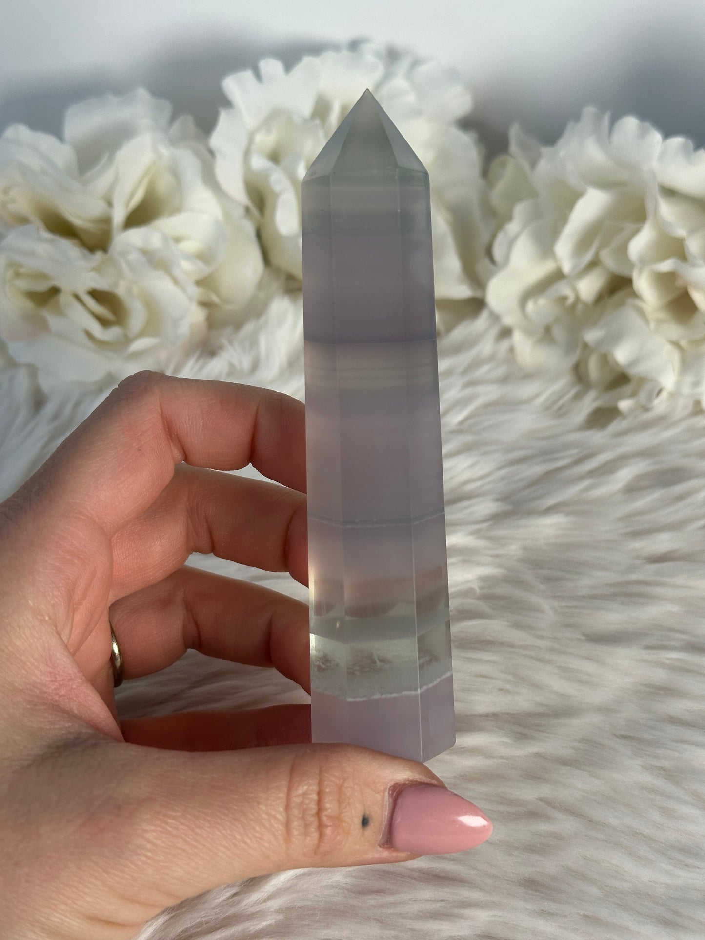 Lavendel Fluorit Turm N20,8