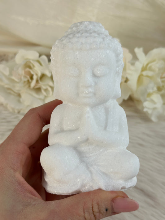 Milchquarz Buddha KK65