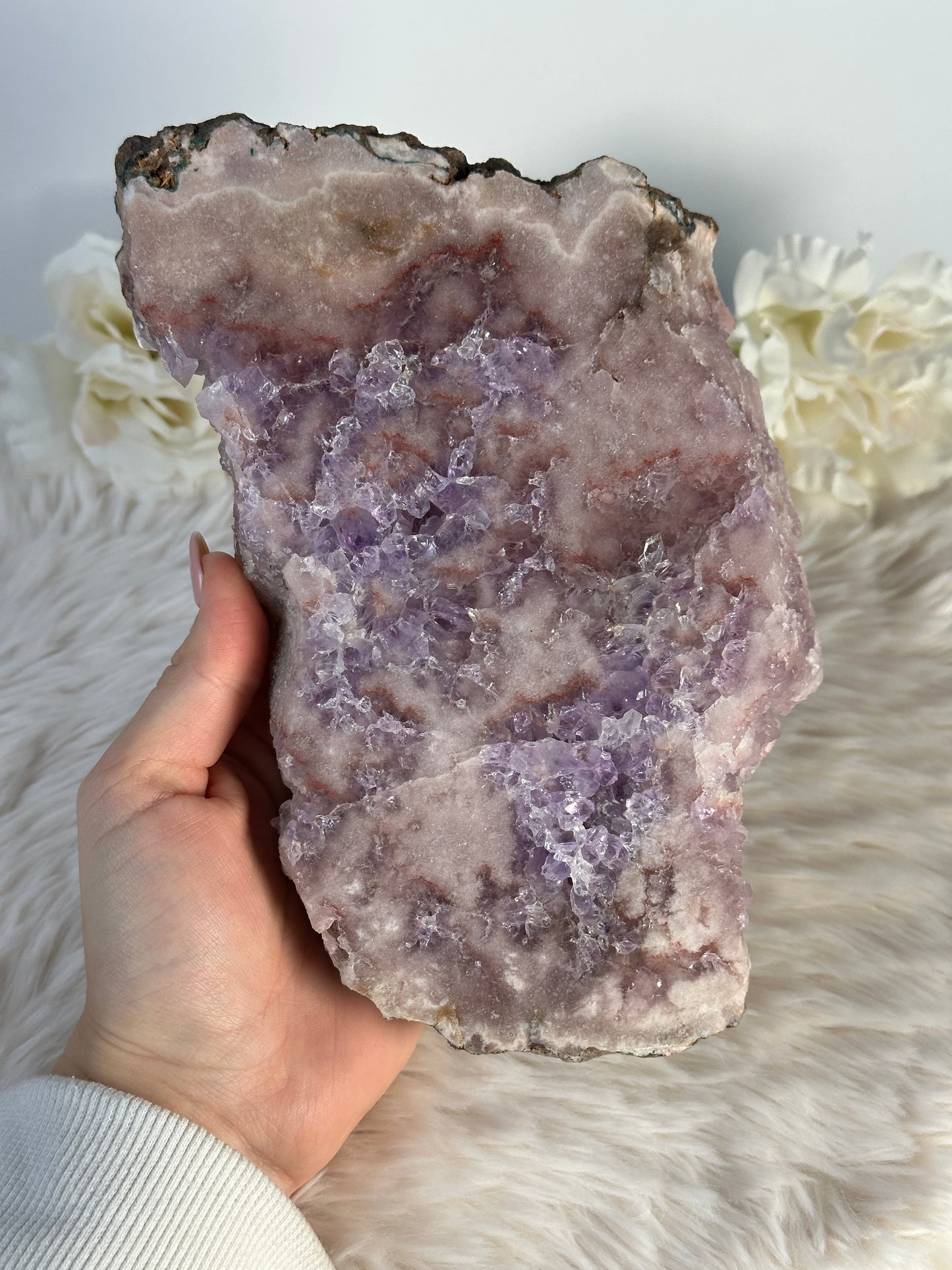 Pinke Amethyst Slab B170