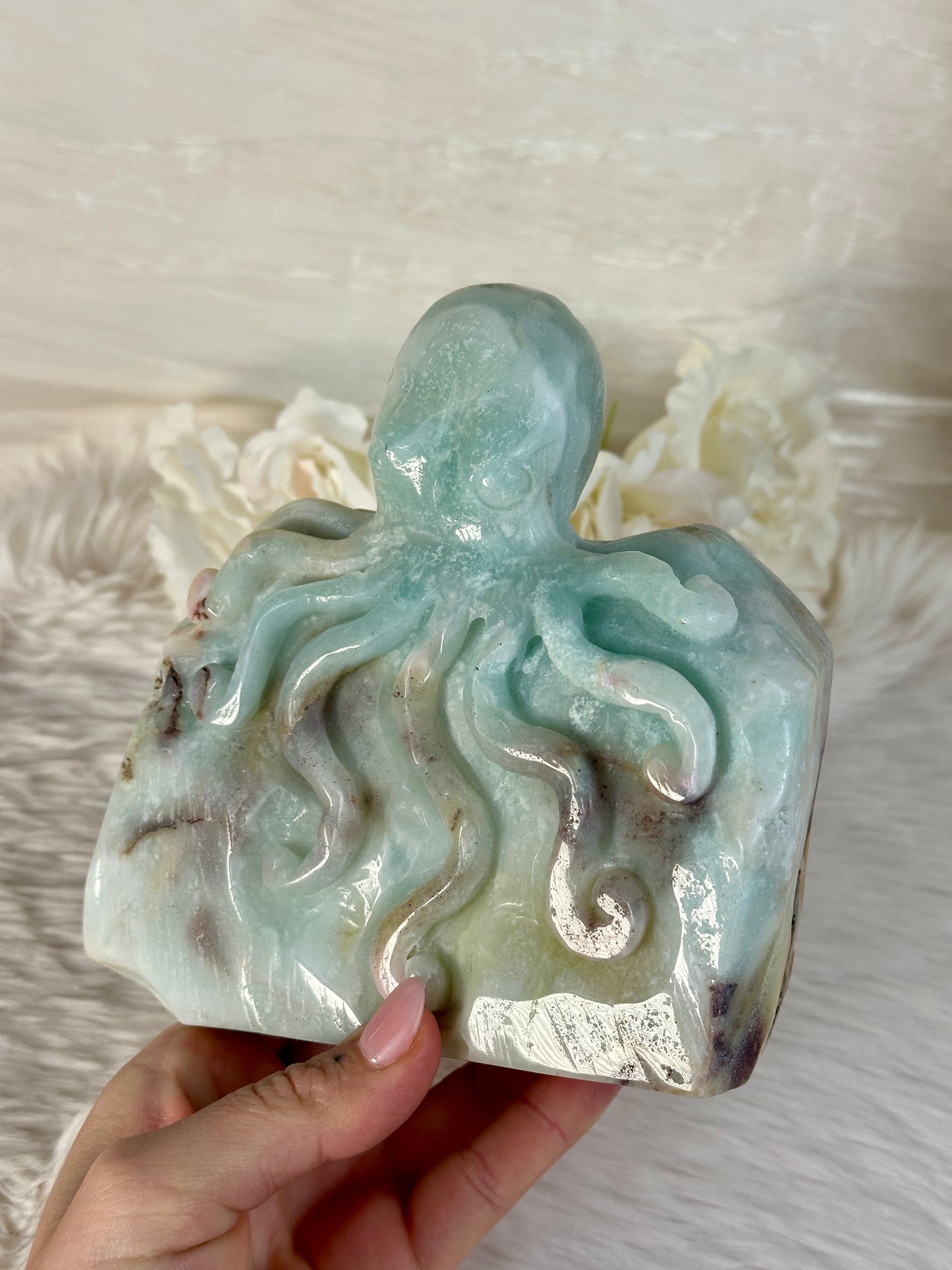 B Ware Amazonit Oktopus ÖL89