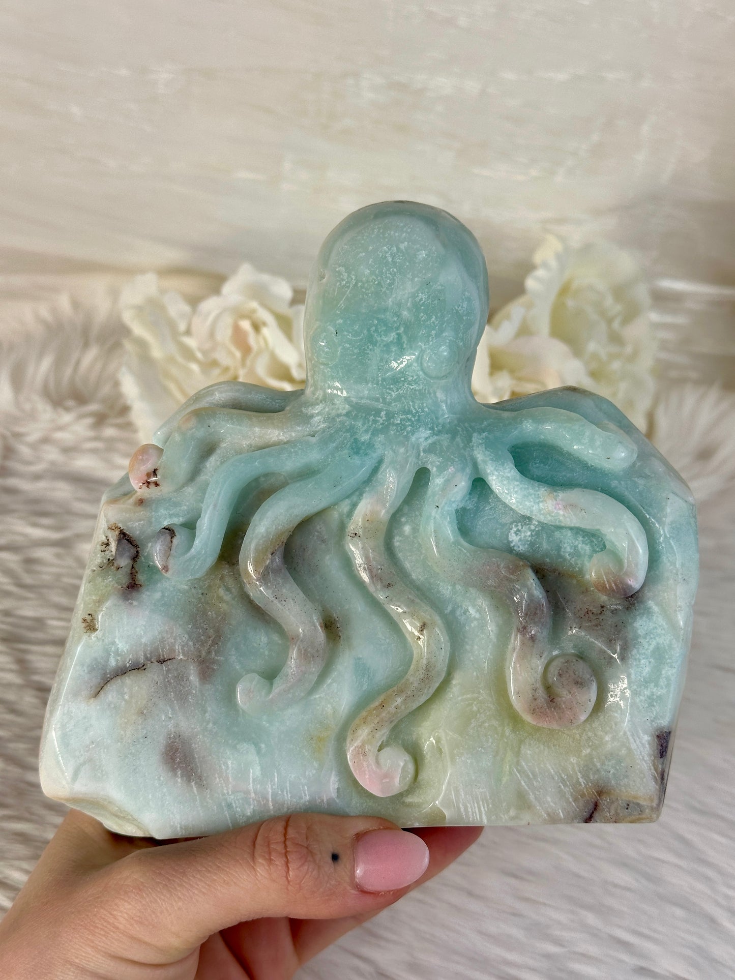 B Ware Amazonit Oktopus ÖL89