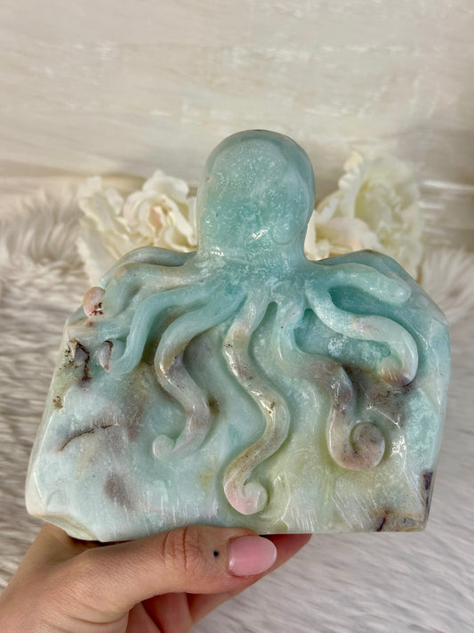 B Ware Amazonit Oktopus ÖL89