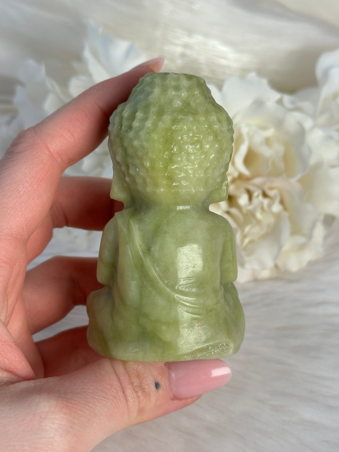 Grüner Zitronen Jade Buddha VS28