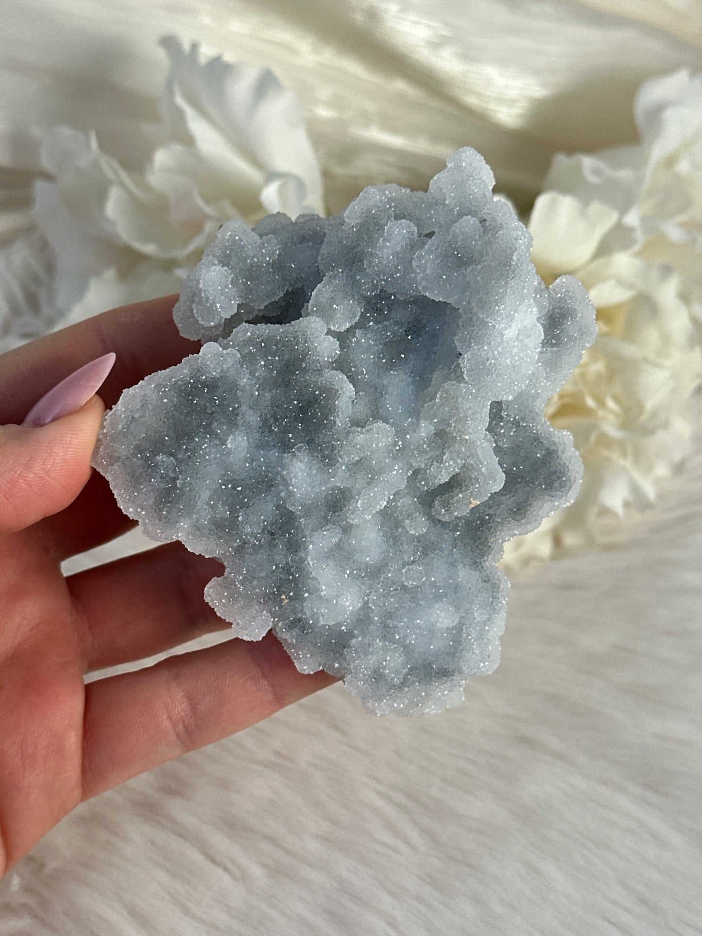 Chalcedon Quarz Cluster aus Bulgarien B46,5