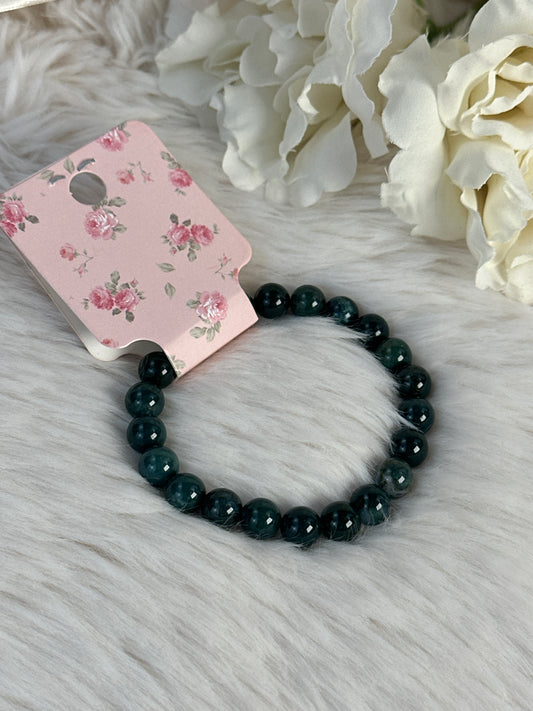 Moosachat Armband 8mm MS16,5