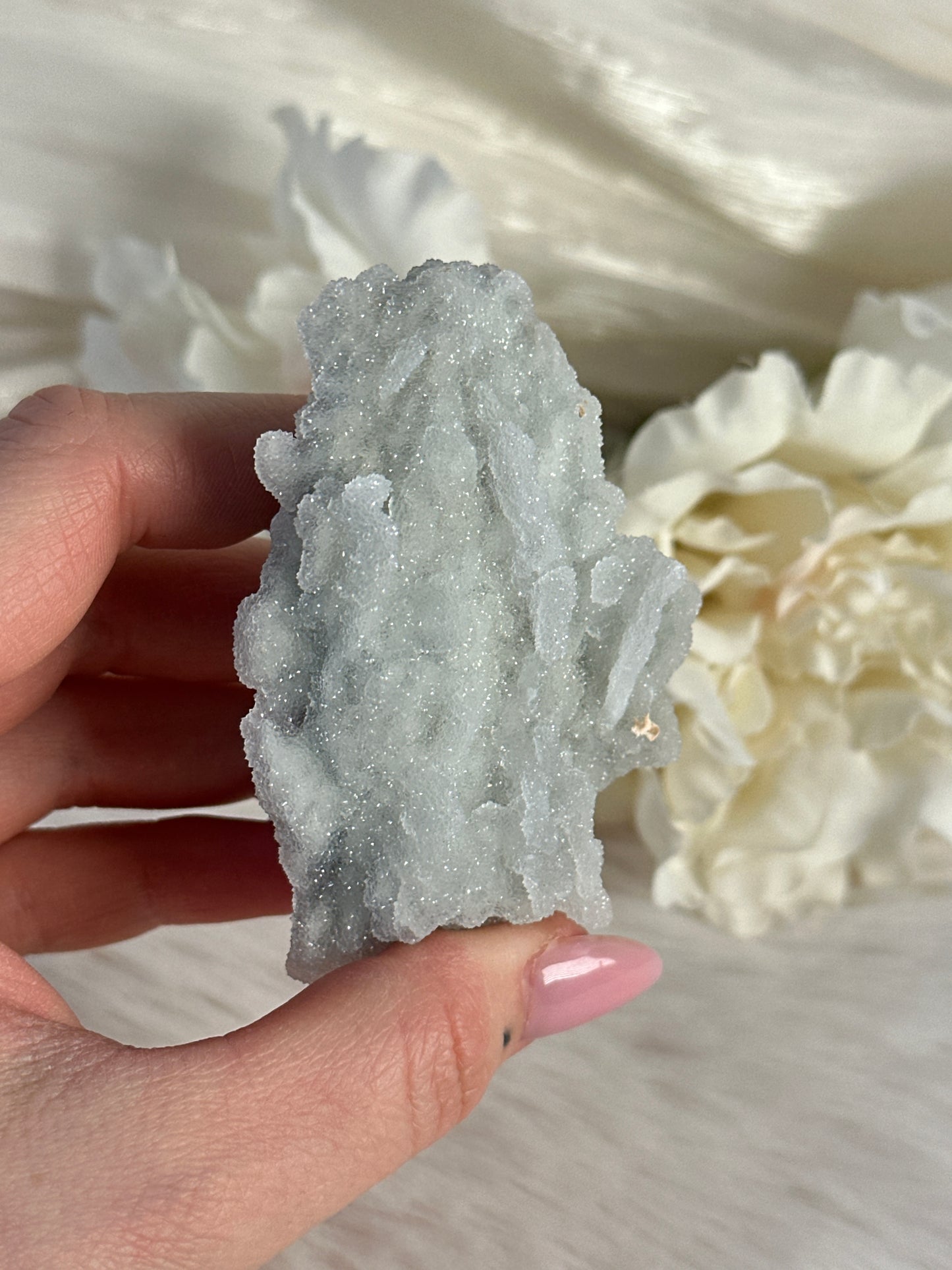 Chalcedon Quarz Cluster aus Bulgarien J32,4