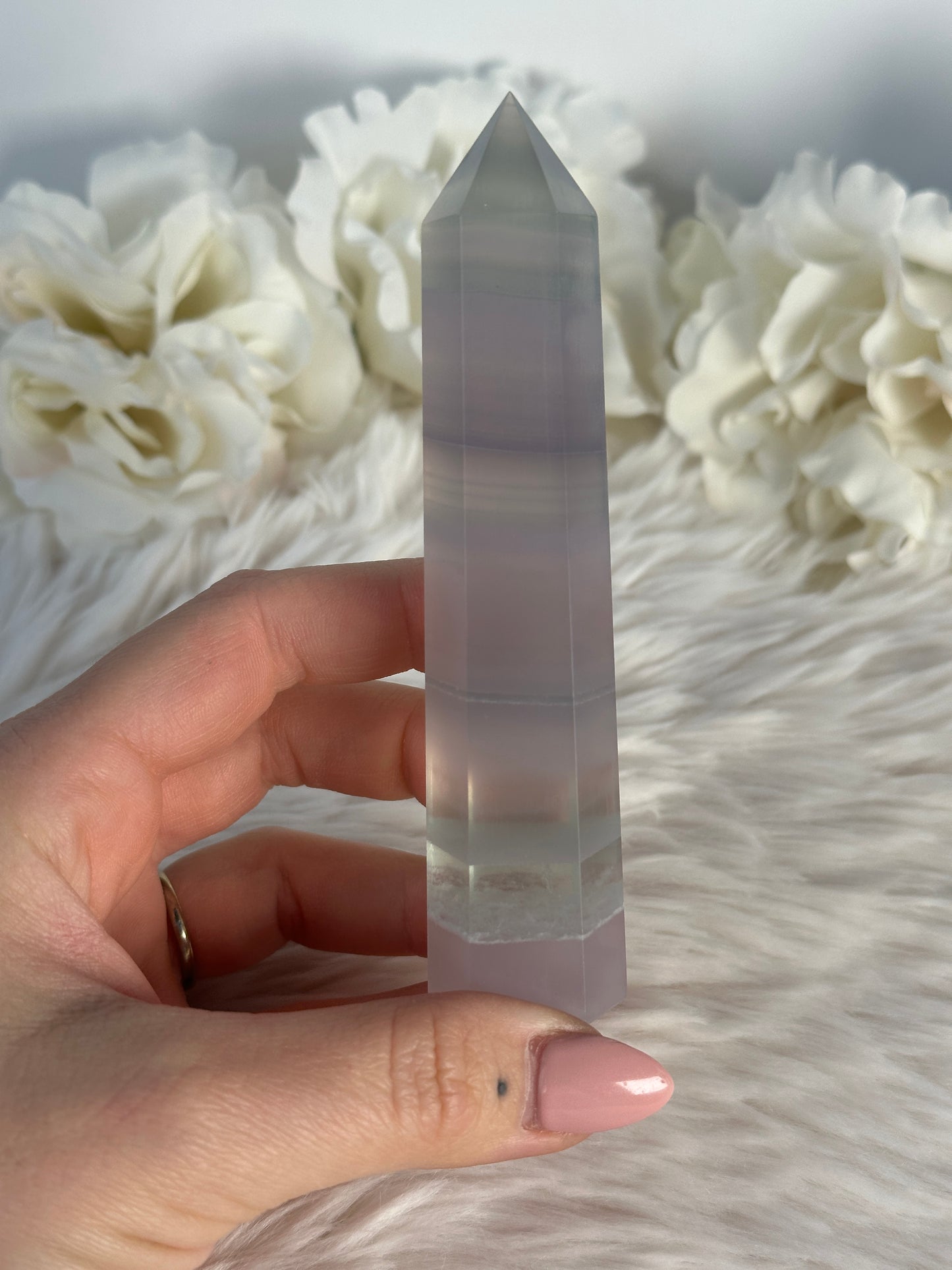 Lavendel Fluorit Turm N20,8