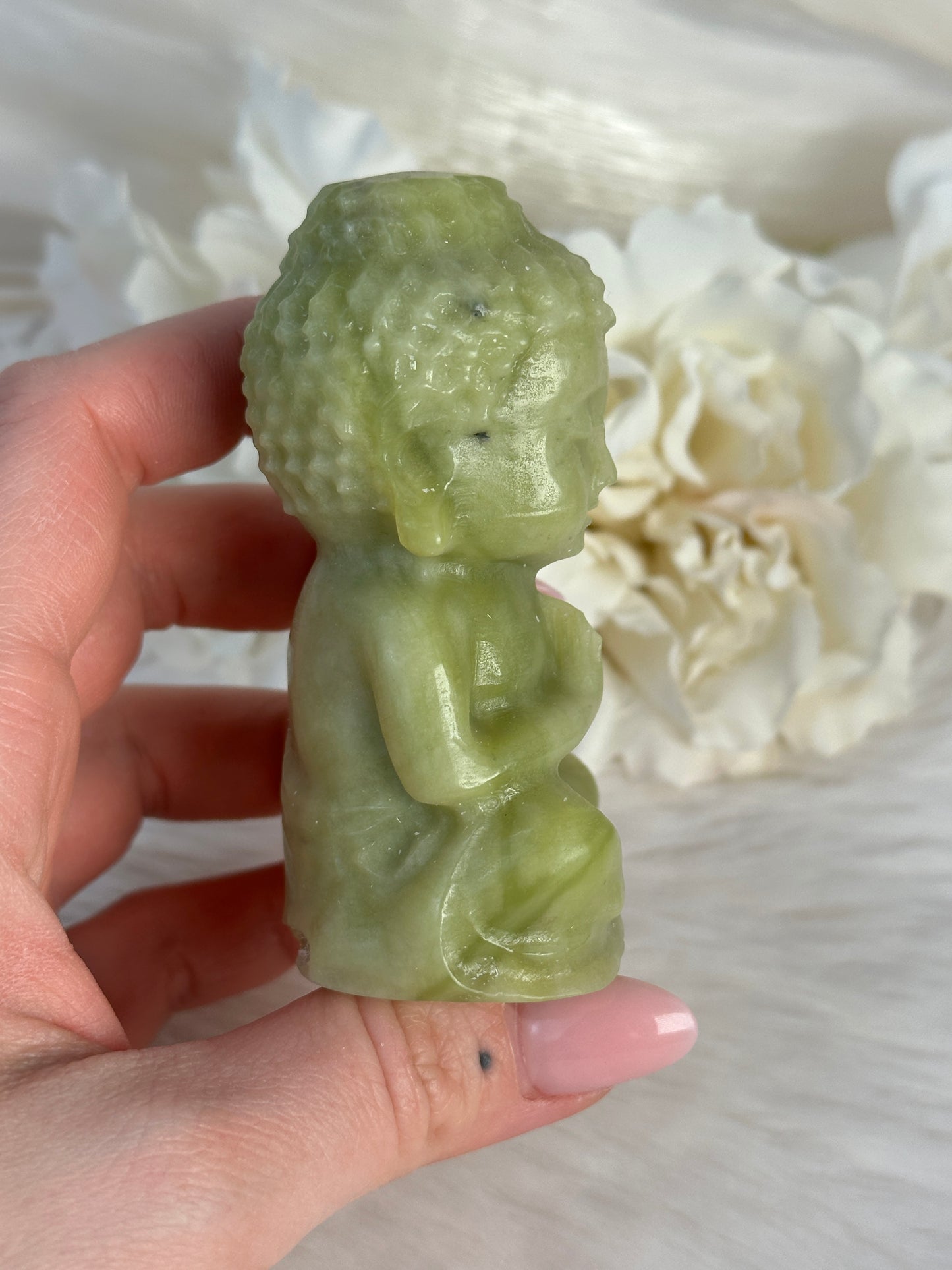 Grüner Zitronen Jade Buddha VS28