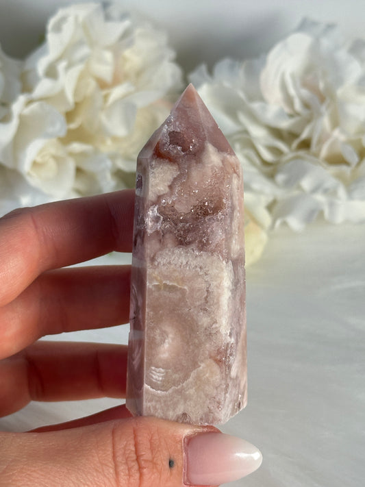 HQ Pinker Amethyst Turm HP38
