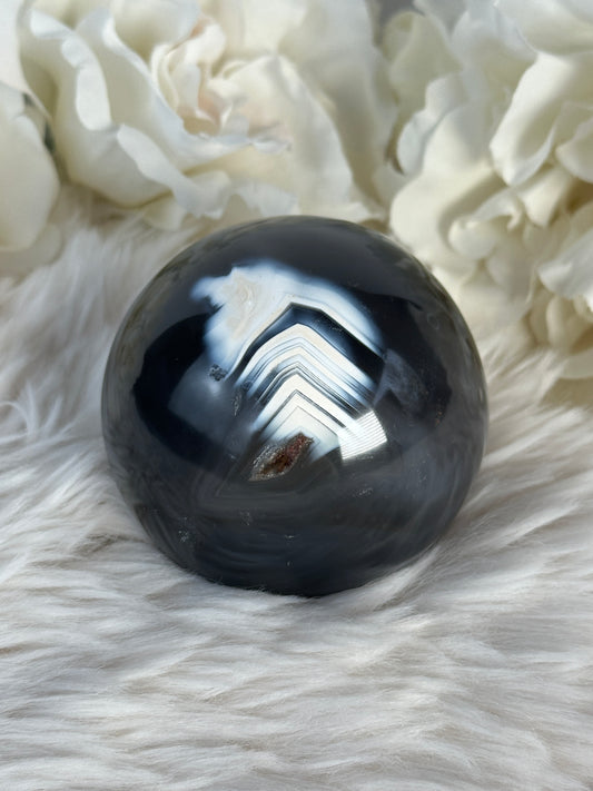 Orca Achat Kugel Xi39,1