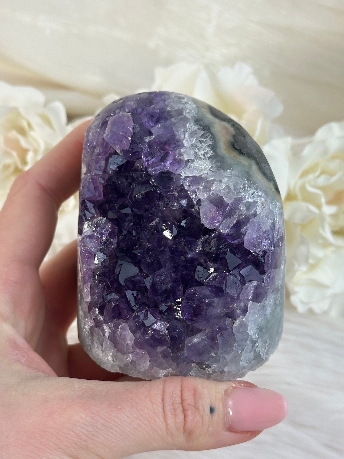 Amethyst Cluster J65