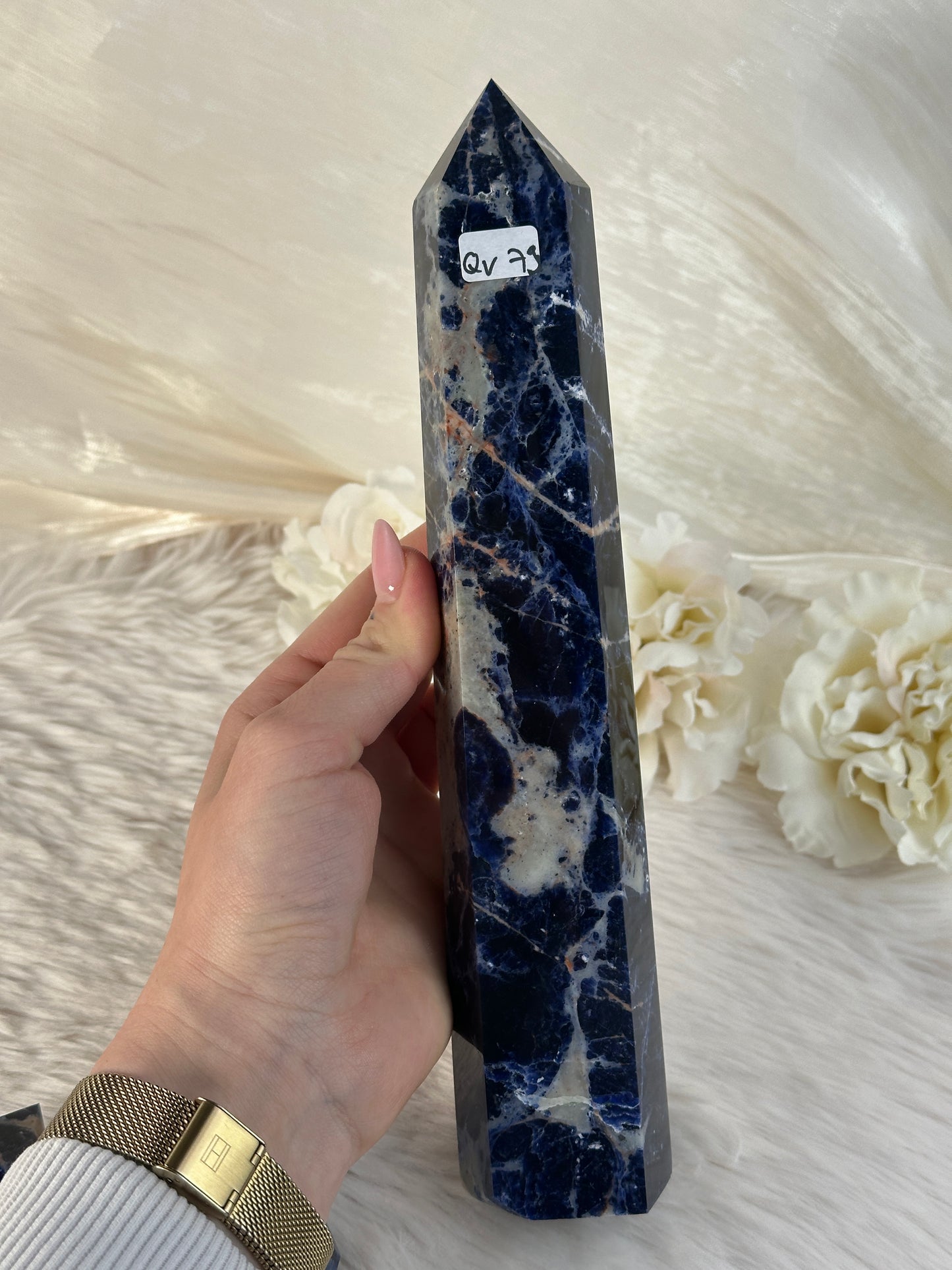 XL Sodalith Turm QV79