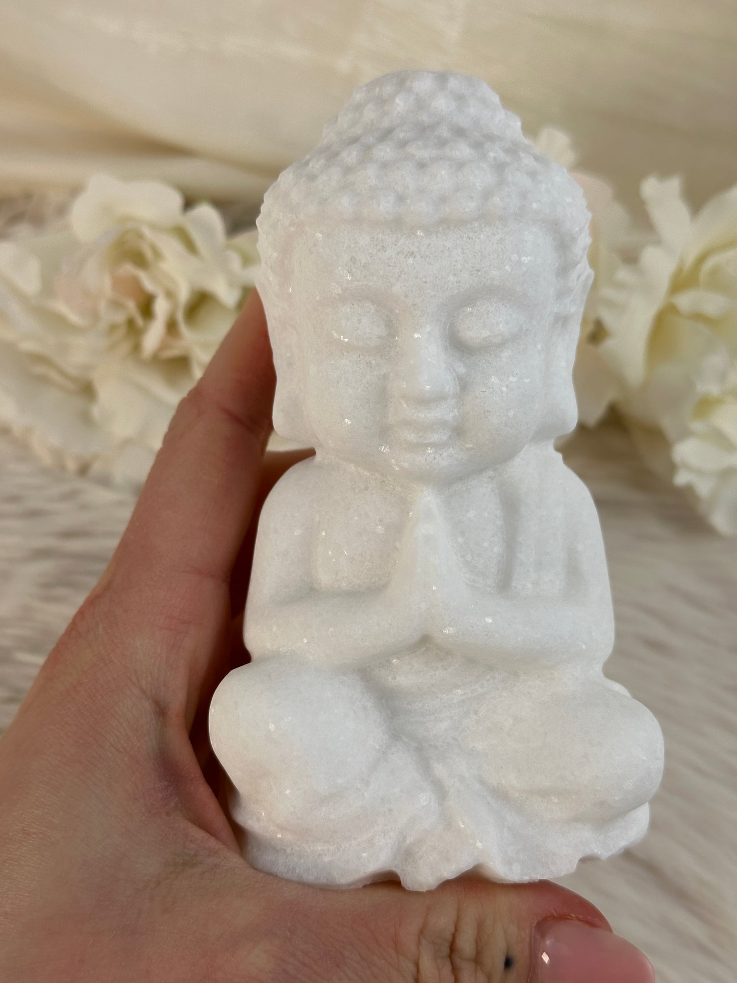 Milchquarz Buddha GK65