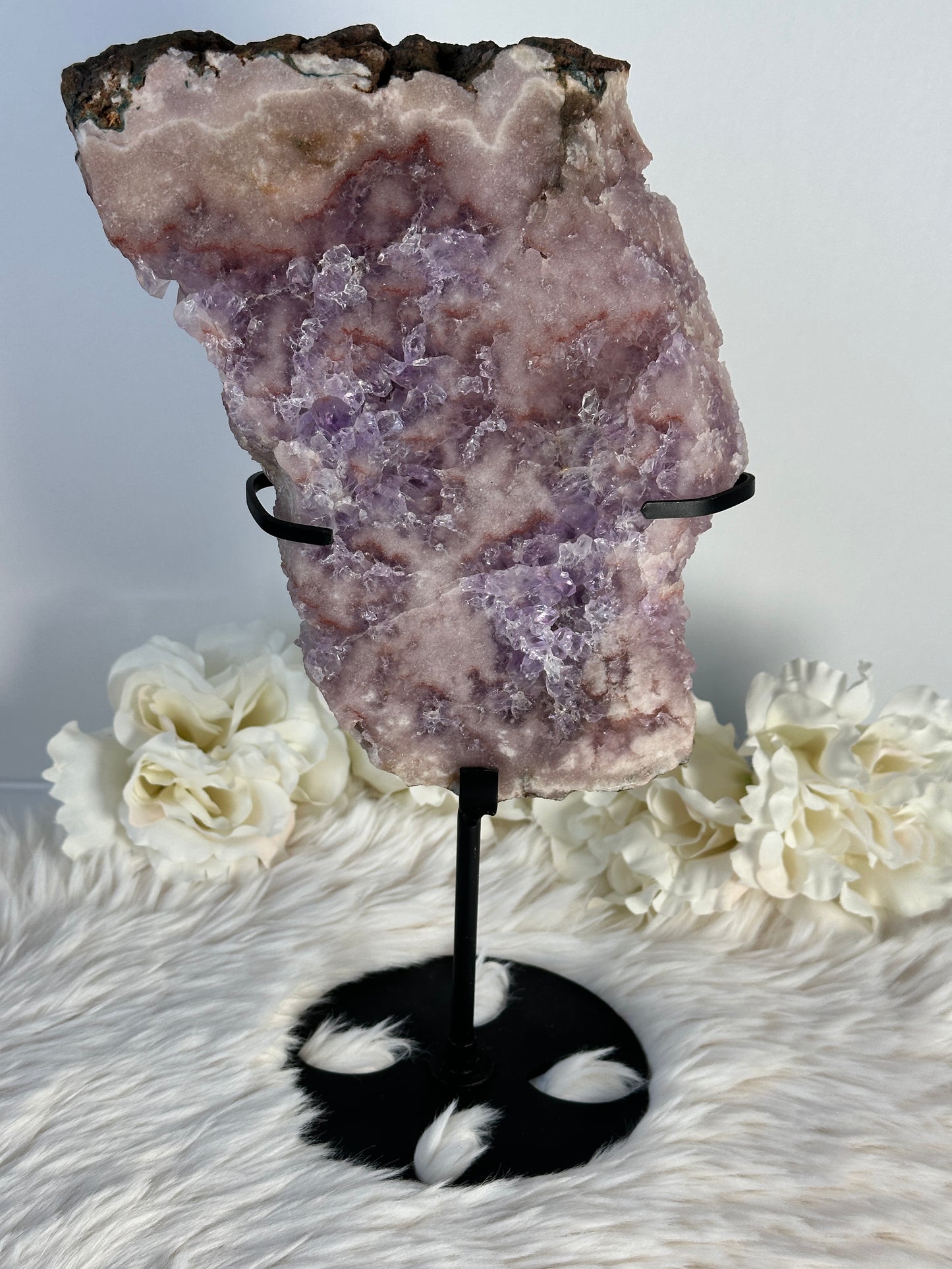 Pinke Amethyst Slab B170