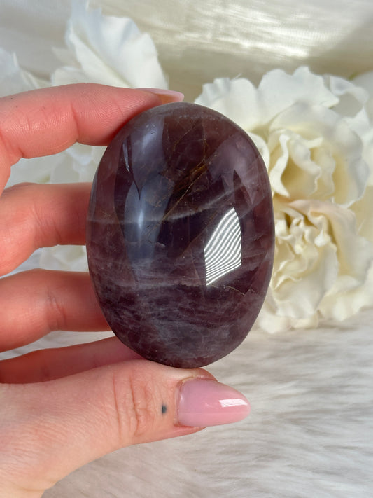 HQ Lavendel Rosenquarz Handstein K41