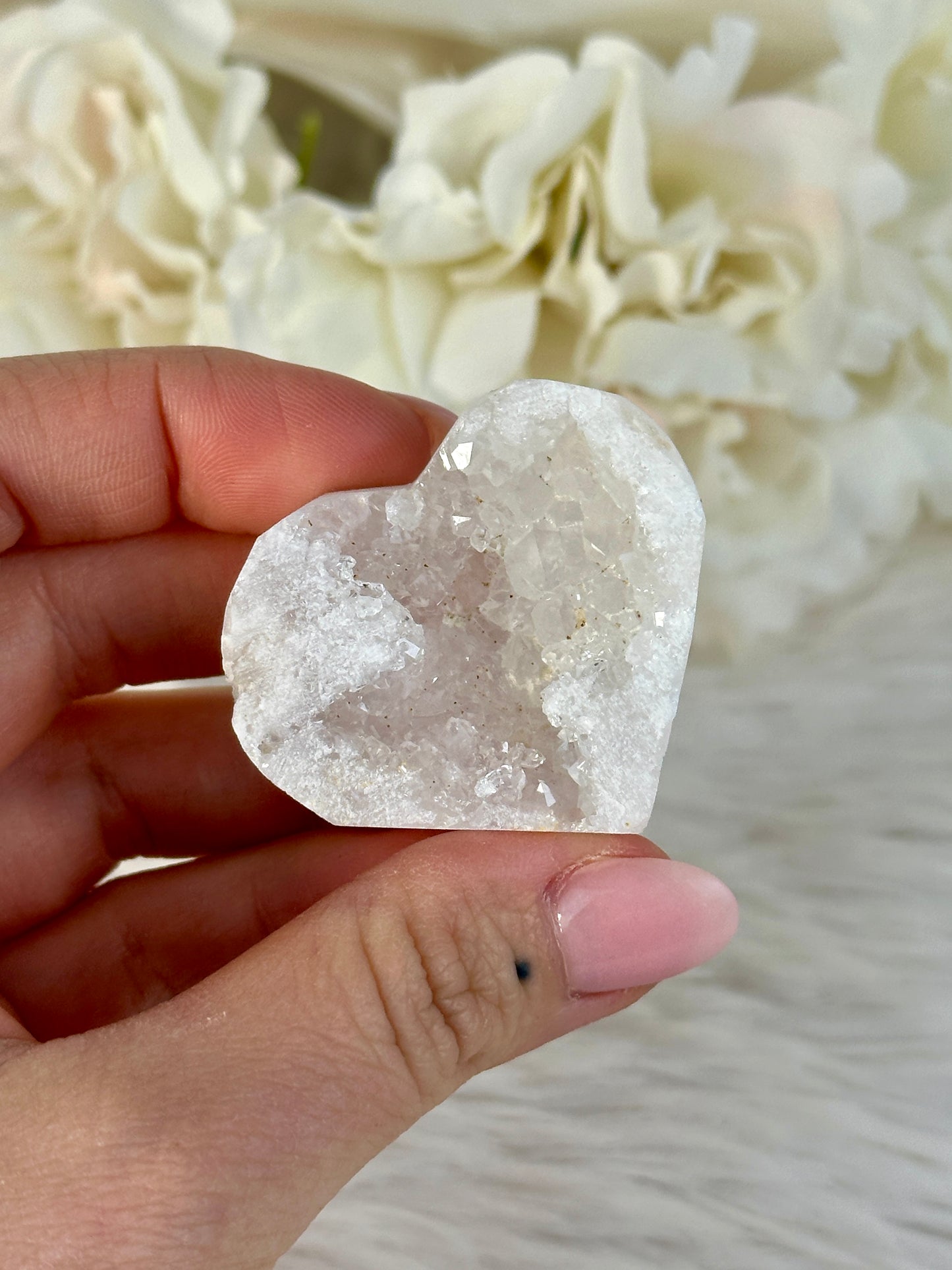 Druzy Quarz Herz MX5,2