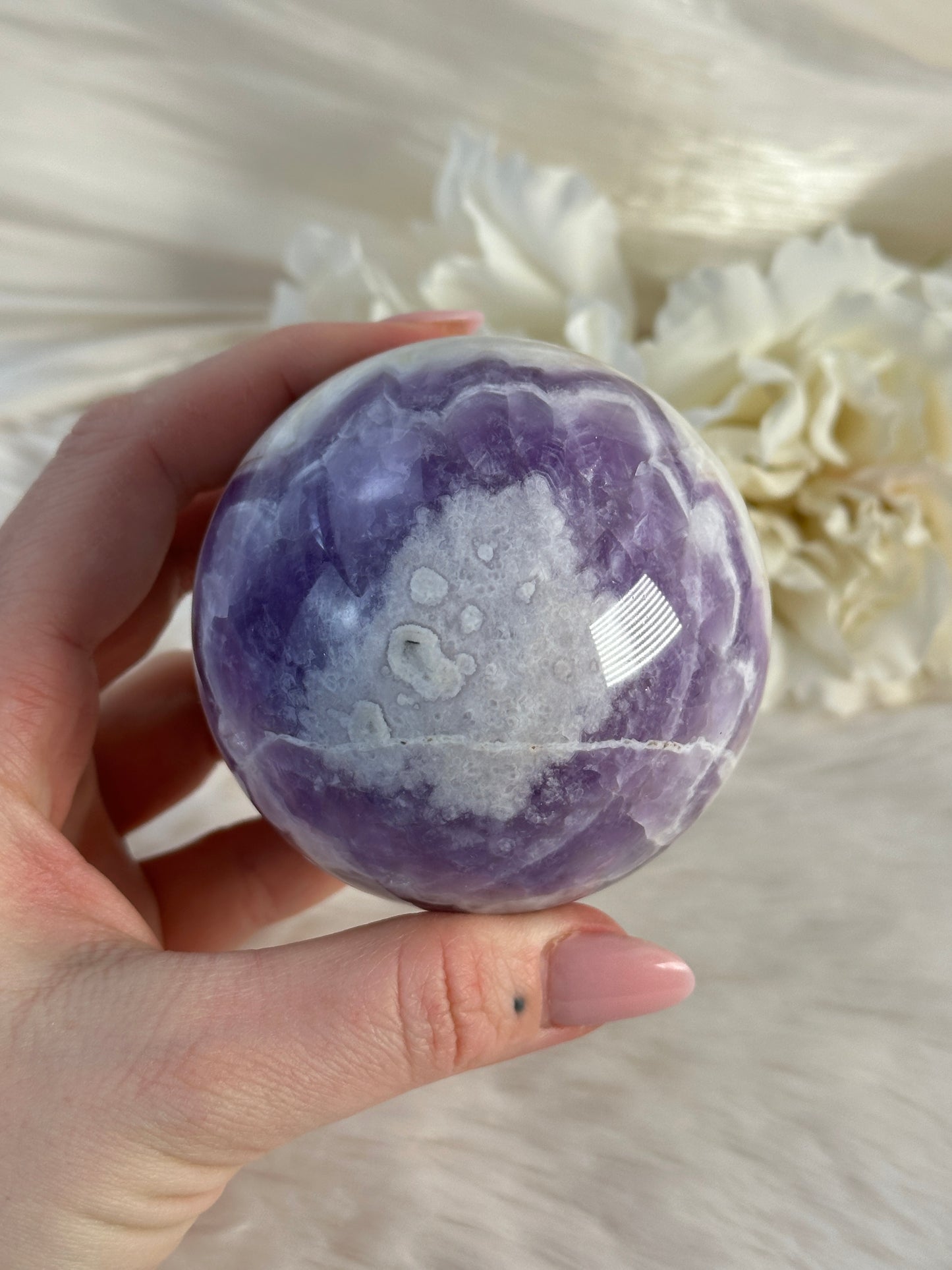 Amethystquarz Kugel BB41