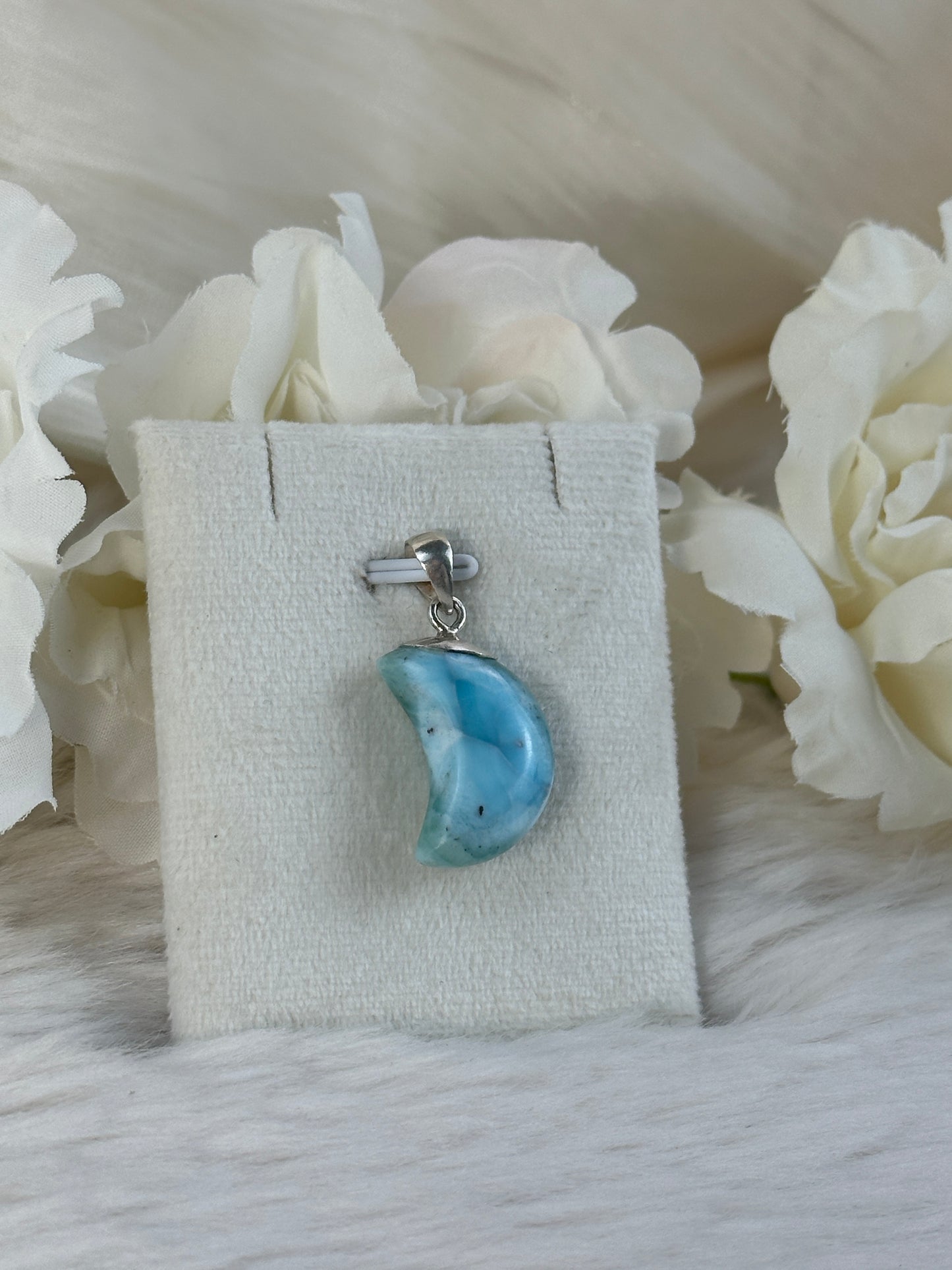 925 Silber Larimar Mond PH44