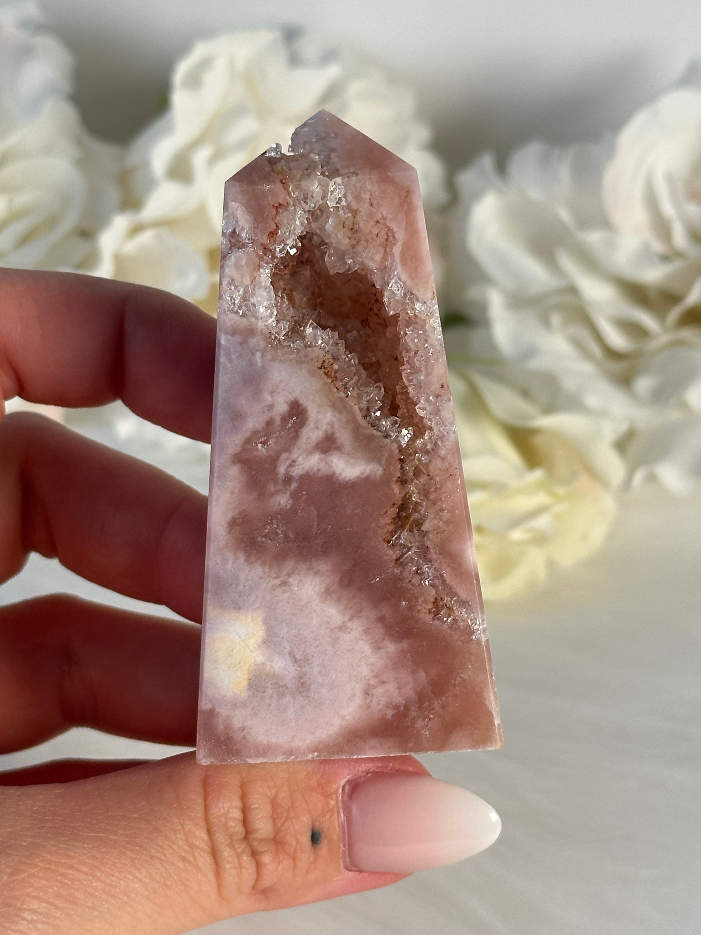 HQ Pinker Amethyst Turm CO33