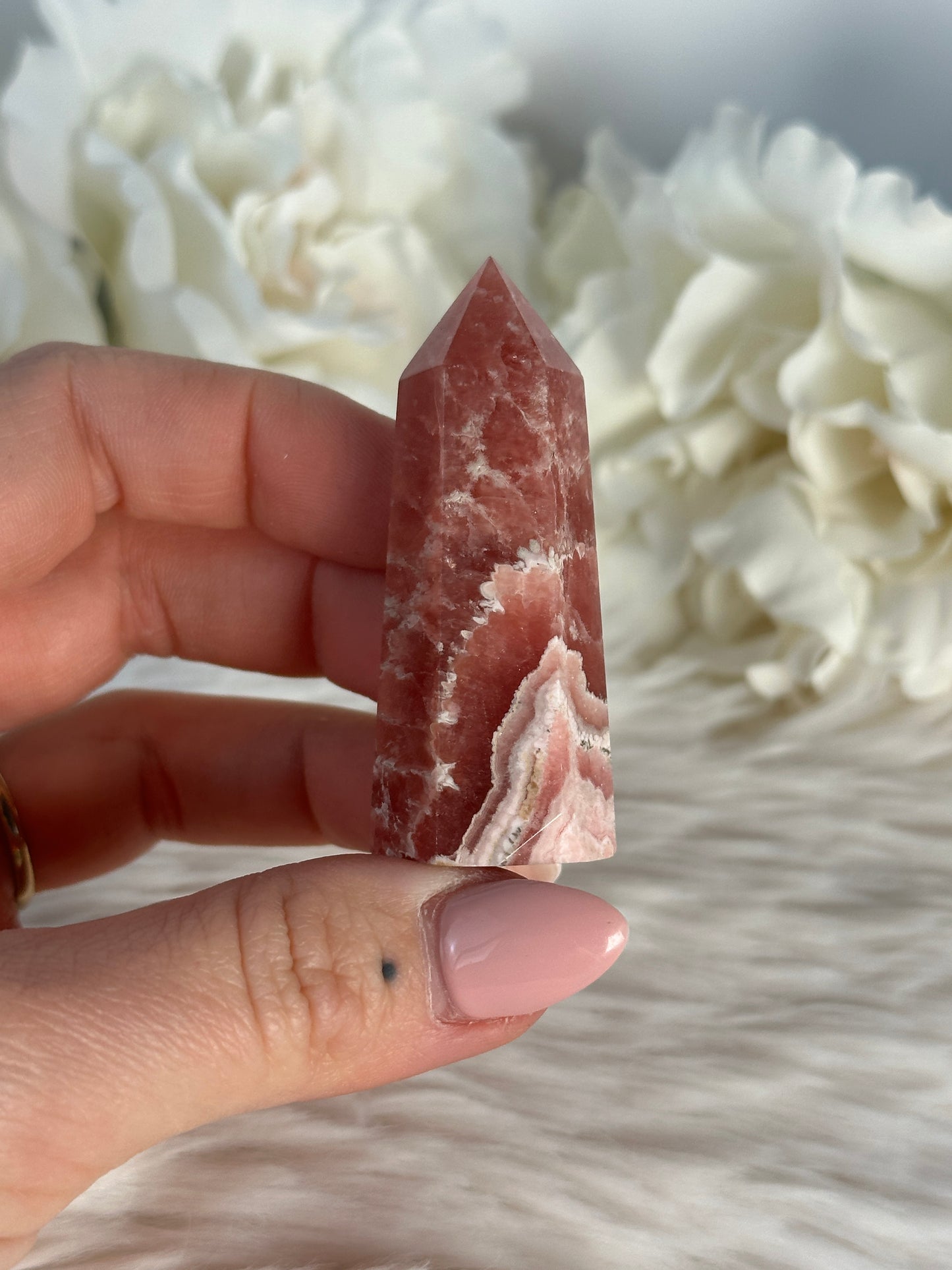 Rhodochrosite Turm NM39