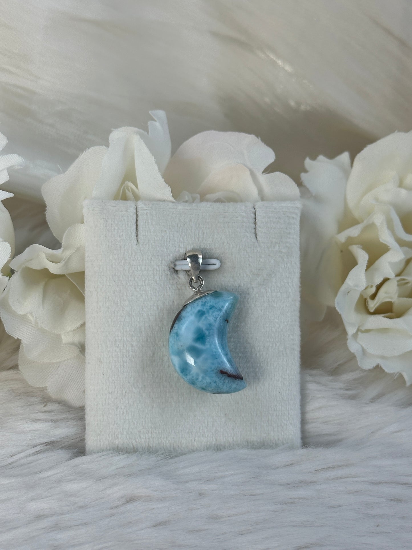 925 Silber Larimar Mond LH59