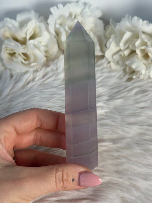 Lavendel Fluorit Turm G22,4