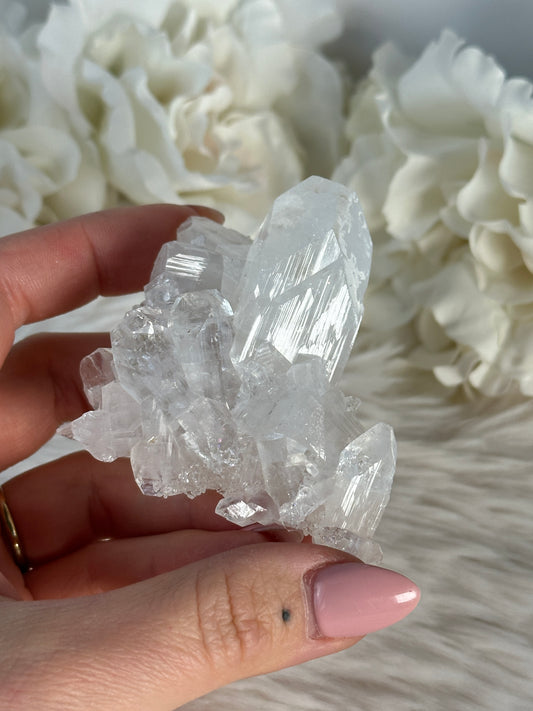 Diamant Apophyllit Cluster ER42