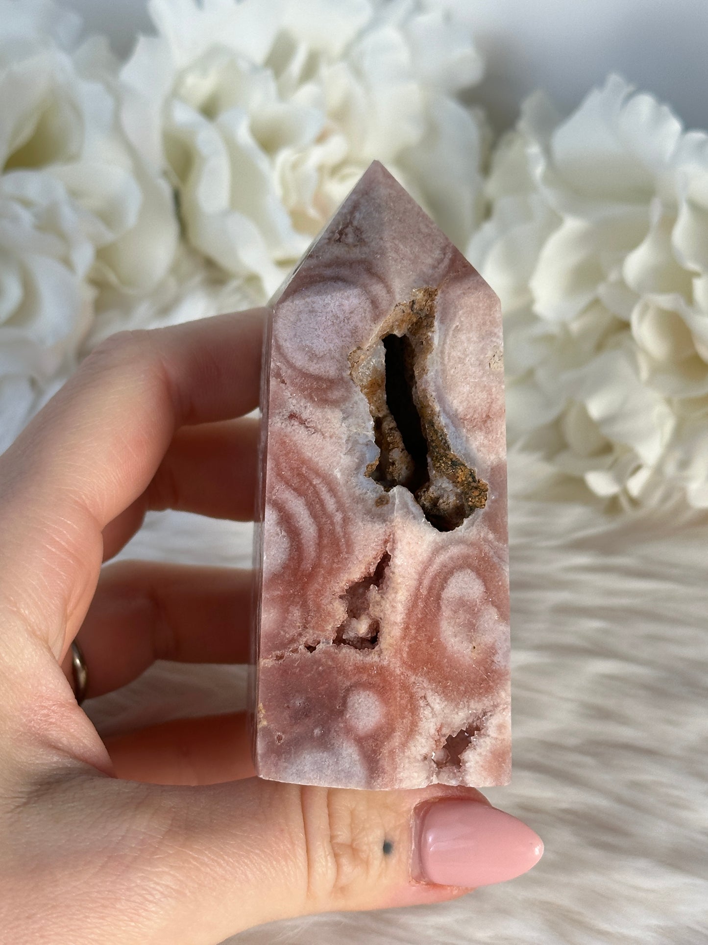 HQ Pinker Amethyst Turm DO69