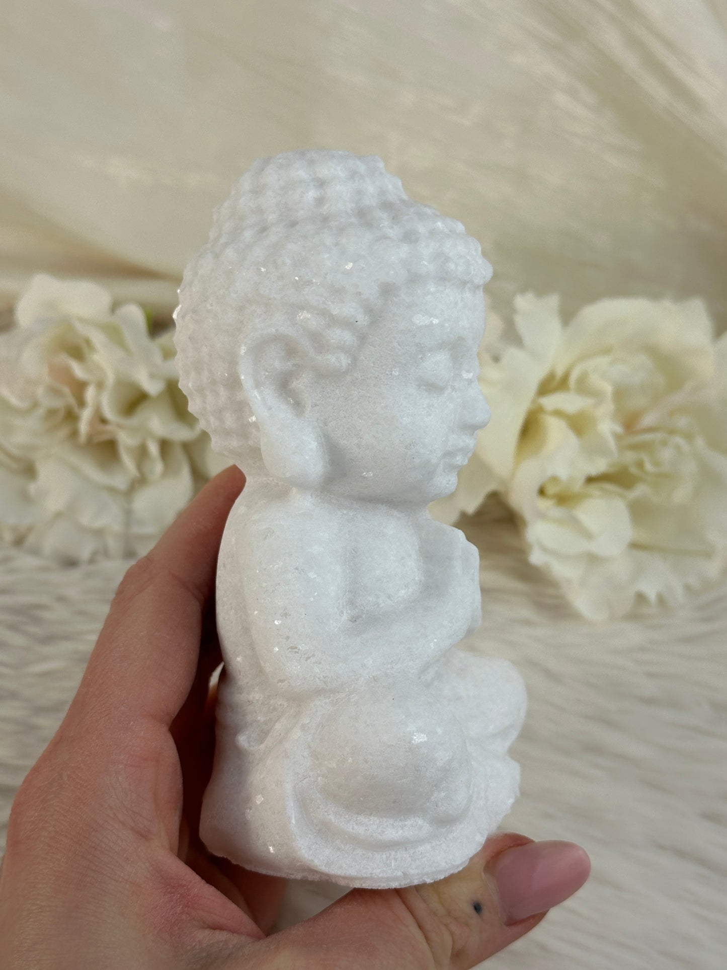 Milchquarz Buddha iK65