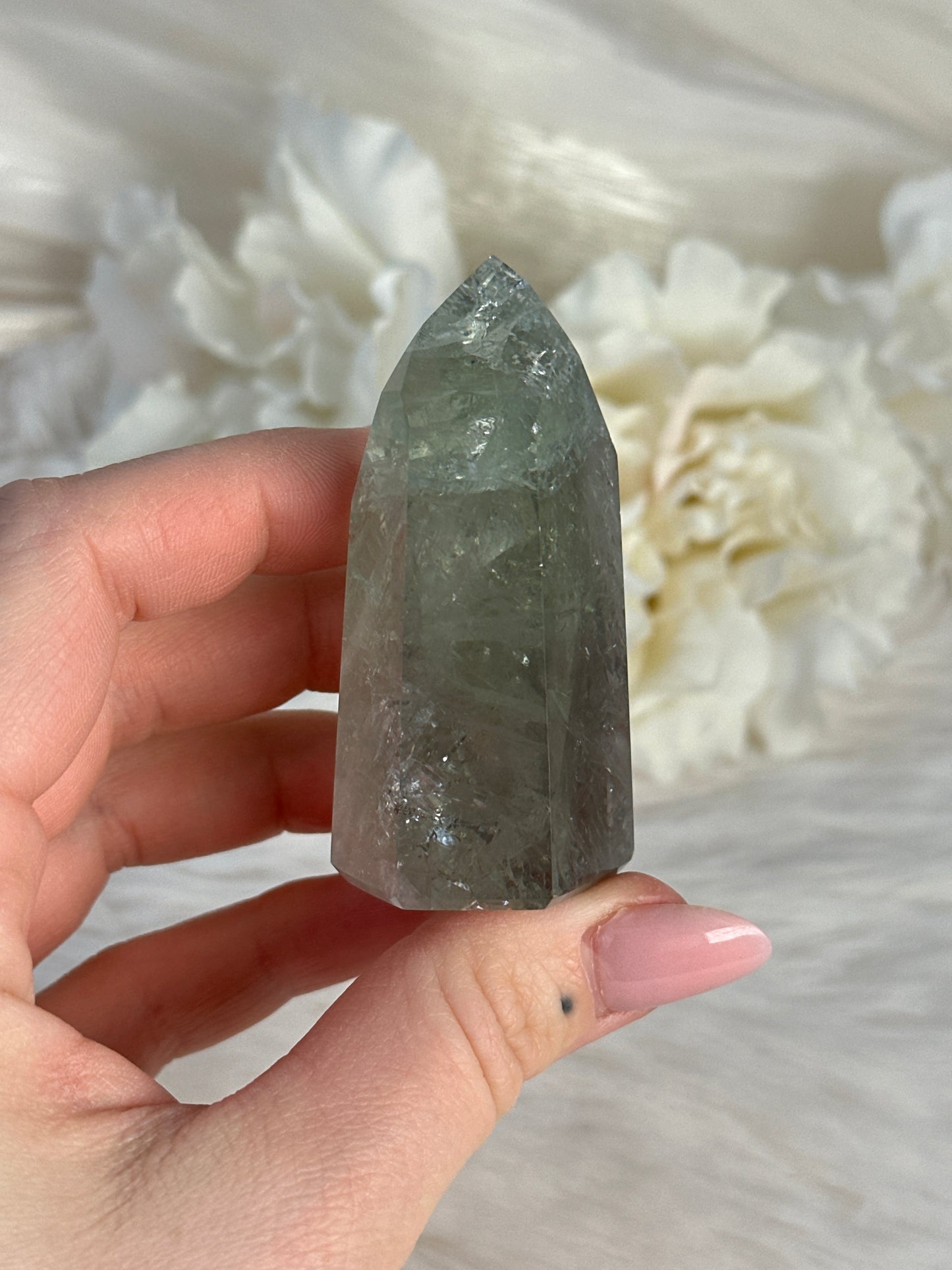 Prasiolith Turm YX36